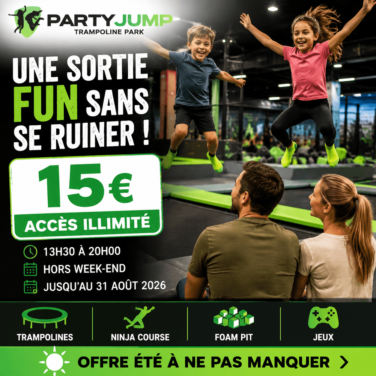 Offre Party Jump
